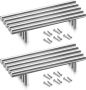 10 stuks Handgreep RVS T-greep Denver Rvs 220mm SET Hartafstand 160mm Rvs Meubelgreep Rvs Keukengreep Rvs- Greep Rvs Deurgreep Handgreep keukenkastjes keukenkast handgrepen kast meubelgrepen Handgrepen voor deurtjes 12MM - Thumbnail 1