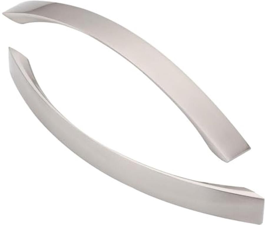 10 Stuks Handgrepen voor Keukenkasten en Meubels Aluminium Gatafstand 224 mm