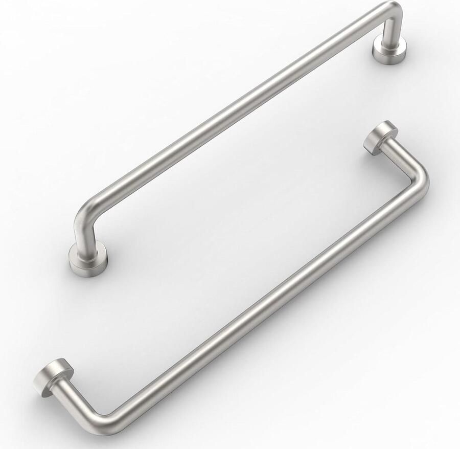 10 stuks kastgrepen 160 mm boorgatafstand meubelgreep keukengrepen ladegrepen badkamerdeurgreep geborsteld satijn-nikkel