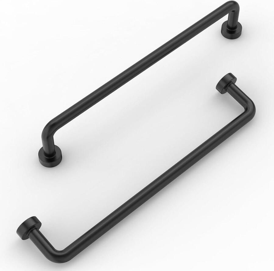 10 stuks kastgrepen boorgatafstand 160 mm meubelgrepen keukengrepen ladegrepen badkamerdeurgreep mat zwart moderne stijl