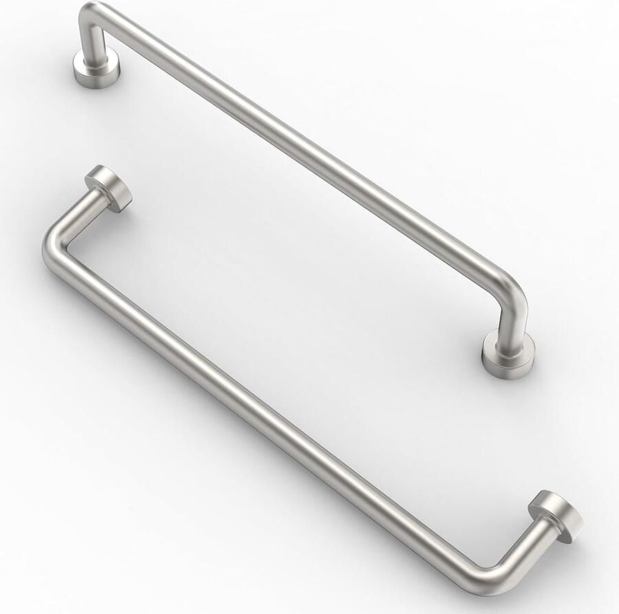 10 stuks kastgrepen boorgatafstand 160 mm meubelgreep keukengrepen ladegrepen voor badkamerdeurgreep geborsteld satijn-nikkel