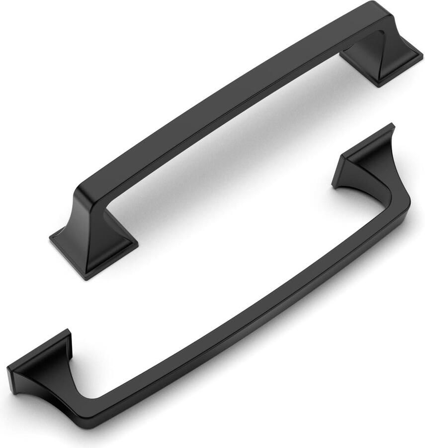 10 stuks kastgrepen zwart meubelgreep boorgatafstand 128 mm ladegrepen keukengrepen meubelgrepen keukenkasten cabinet handle black