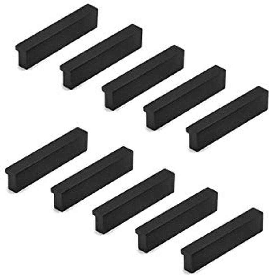 10 Stuks L 90° Keukenkast Deurgreep en Dressoir Lade Handvat Sets Aluminium Massief 32 mm