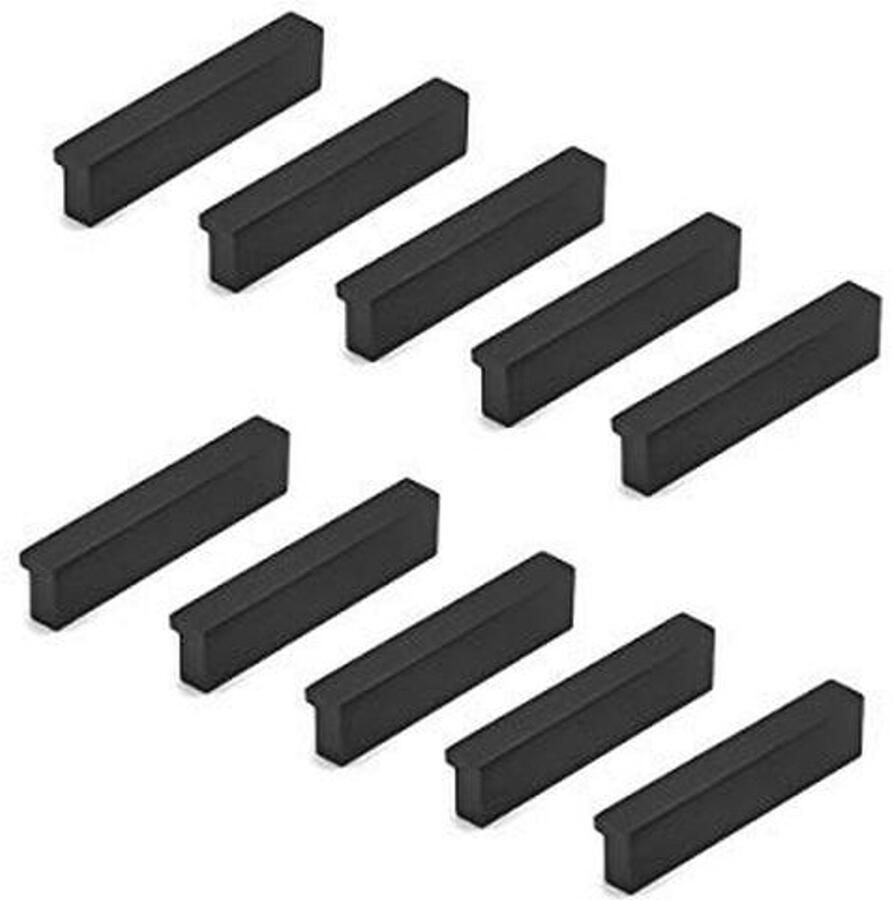 10 Stuks L-vormige Keuken Kastdeurgrepen en Ladeknoppen Aluminium Legering Stevig 32mm Modern Design Duurzaam en Functioneel