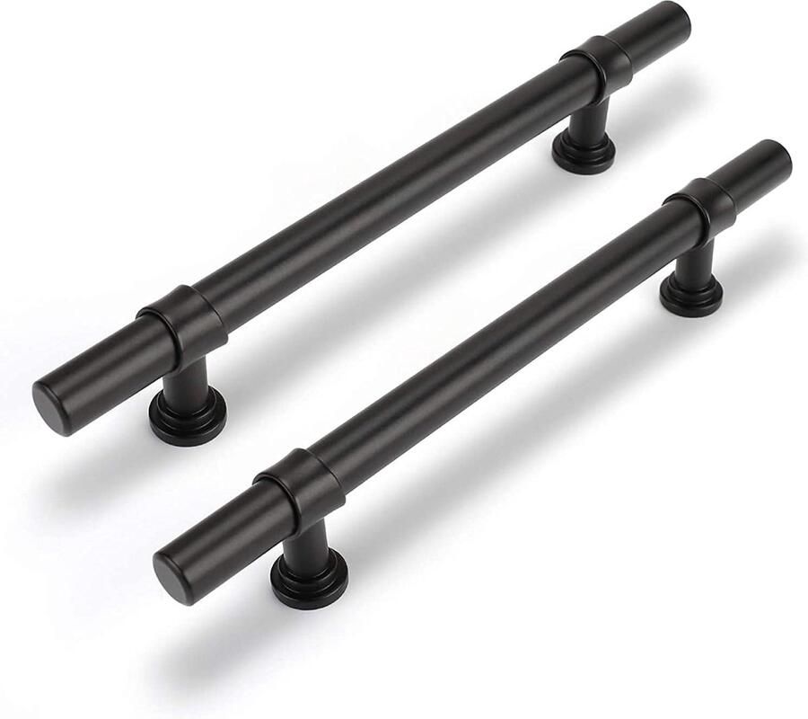 10 stuks meubelgrepen 128 mm handgrepen voor keukenkasten meubelgrepen zwart LST18BK128 kastgrepen zwart ladegrepen vintage deurgrepen kast handgrepen keuken