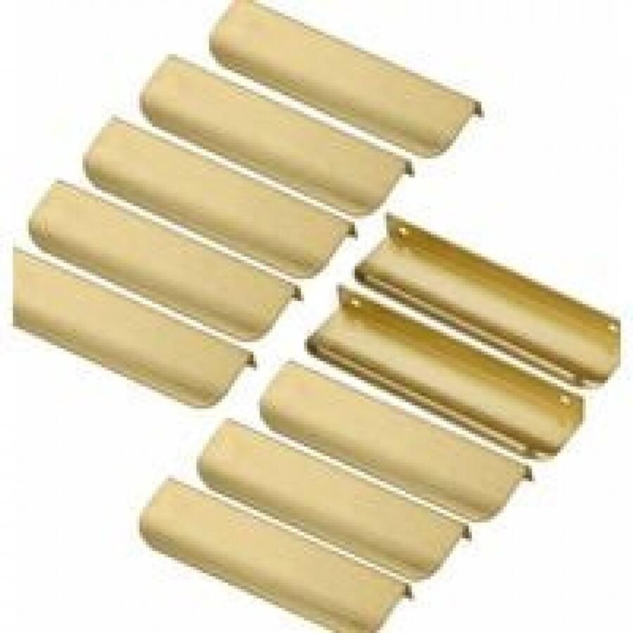 10 stuks Meubelgrepen 128 mm Meubelgreep handgreep keuken Meubelbeslag Keukengreep Deurgreep incl 16mm schroeven Aluminiumlegering goud voor Keuken kast Deur lade voor 18-22mm Deur