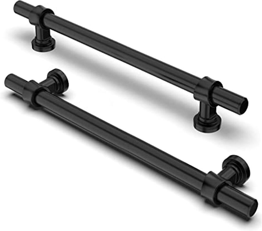 10 Stuks Meubelgrepen 160 mm Matzwart Kastgrepen voor Moderne Interieurs