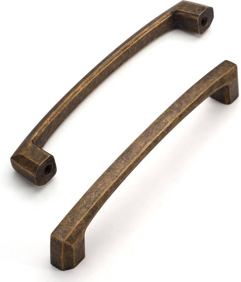 10 stuks meubelgrepen vintage antieke messing handgrepen meubels kastgrepen 128 mm gatafstand deurgrepen keuken ladegrepen keukengrepen vintage handgrepen voor bronzen keukenkasten