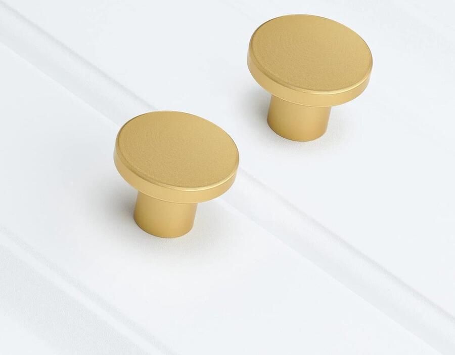 10 stuks meubelknoppen kastknoppen goud meubelknoppen goud meubelknoppen vintage -LS7069BB ladeknop messing knoppen commode meubelgreep kinderkamer deurgrepen keuken kastknoppen rond - Foto 3