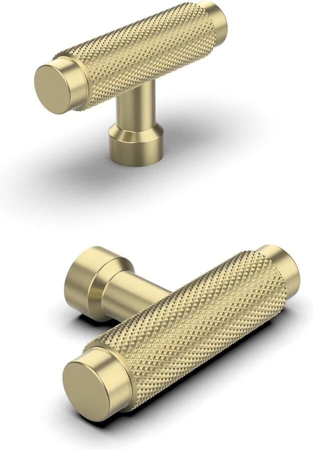 10 stuks meubelknoppen messing moderne massieve grepen keuken en kastbeslag enkele gatgreep kast kledingkast