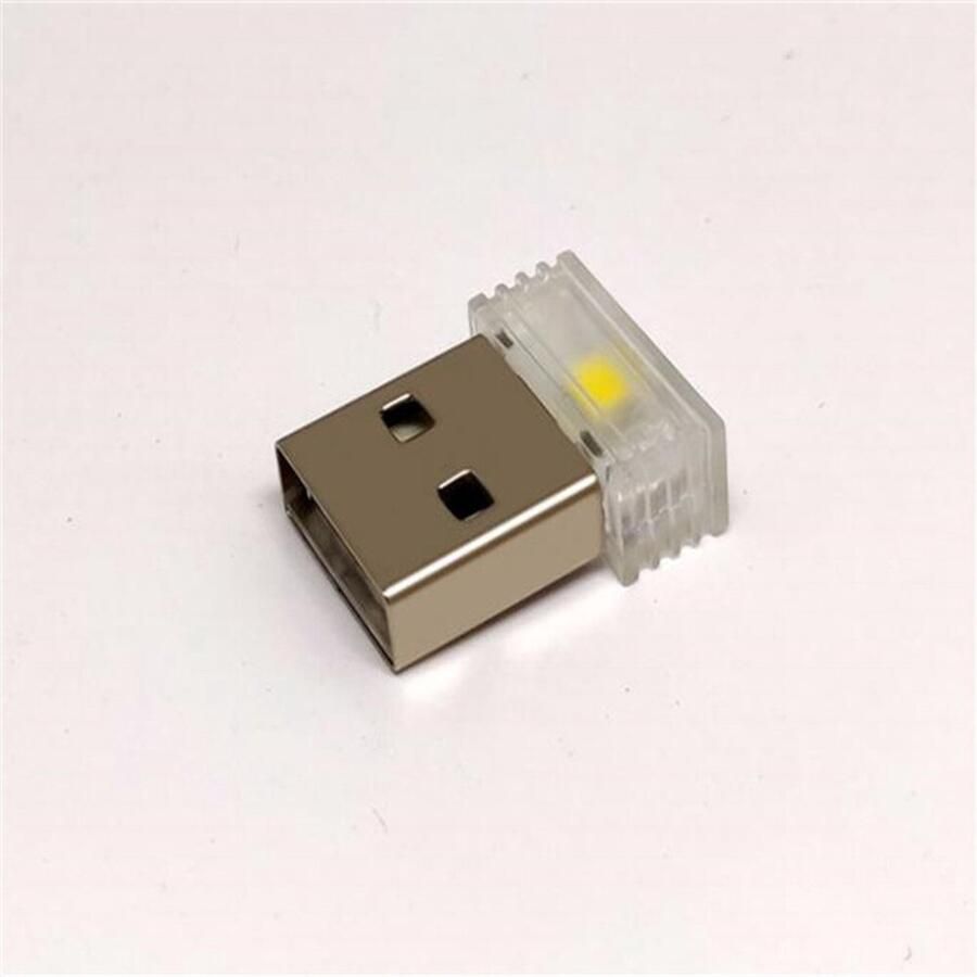 10 stuks Mini USB Nachtlampje LED Lamp Computer Laptop Mobiele Power Draagbare Lamp