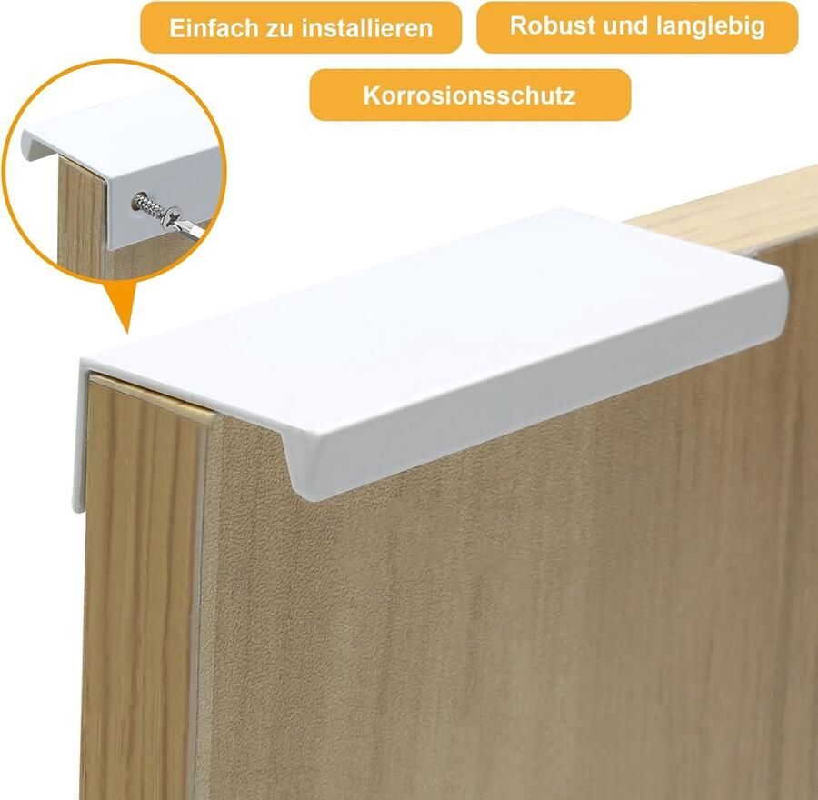 2 Stuks Kastgrepen Goud Moderne Handgrepen Meubelgrepen 256mm Gatafstand Deurgrepen Keuken Ladegrepen Vintage Handgrepen Voor Keukenkasten Commode Kast (Goudgrijs) - Foto 7