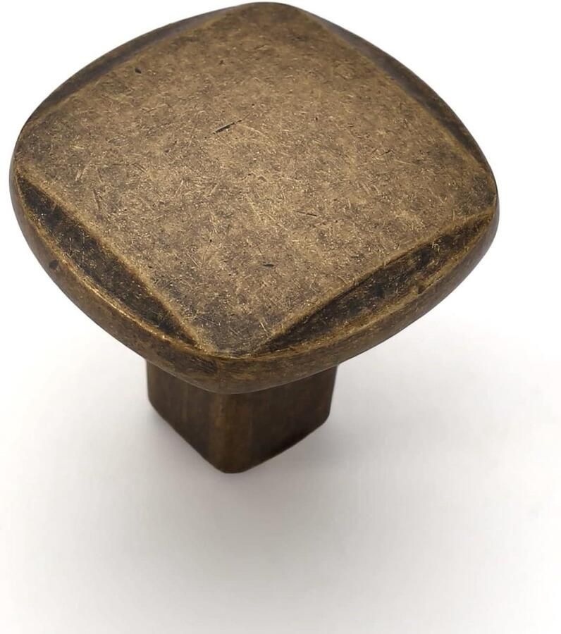 10 stuks vintage antiek messing mat meubelgrepen kastknoppen voor keukenkasten slaapkamerladegrepen