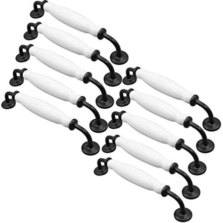 10 x Deurknoppen Handgrepen en Ladeknoppen voor Meubels Robuuste Keuken- en Kastgrepen (Boorafstand 160 mm)