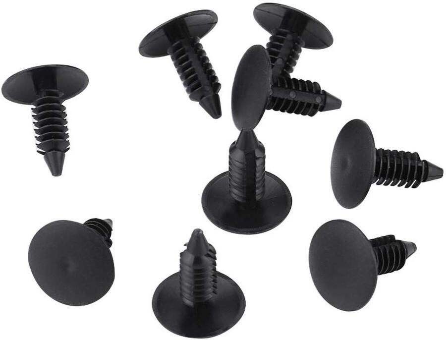 100 Stuks Geassorteerde Auto-inbouwgatplugset met Opbergdoos Duurzaam Auto-plastic Universele Pasvorm