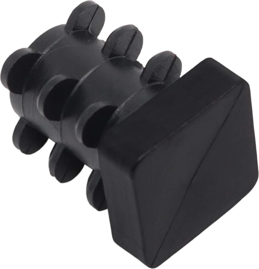 100 x lamellenstop zwart 16 x 16 mm INS-R-BL-1616-100