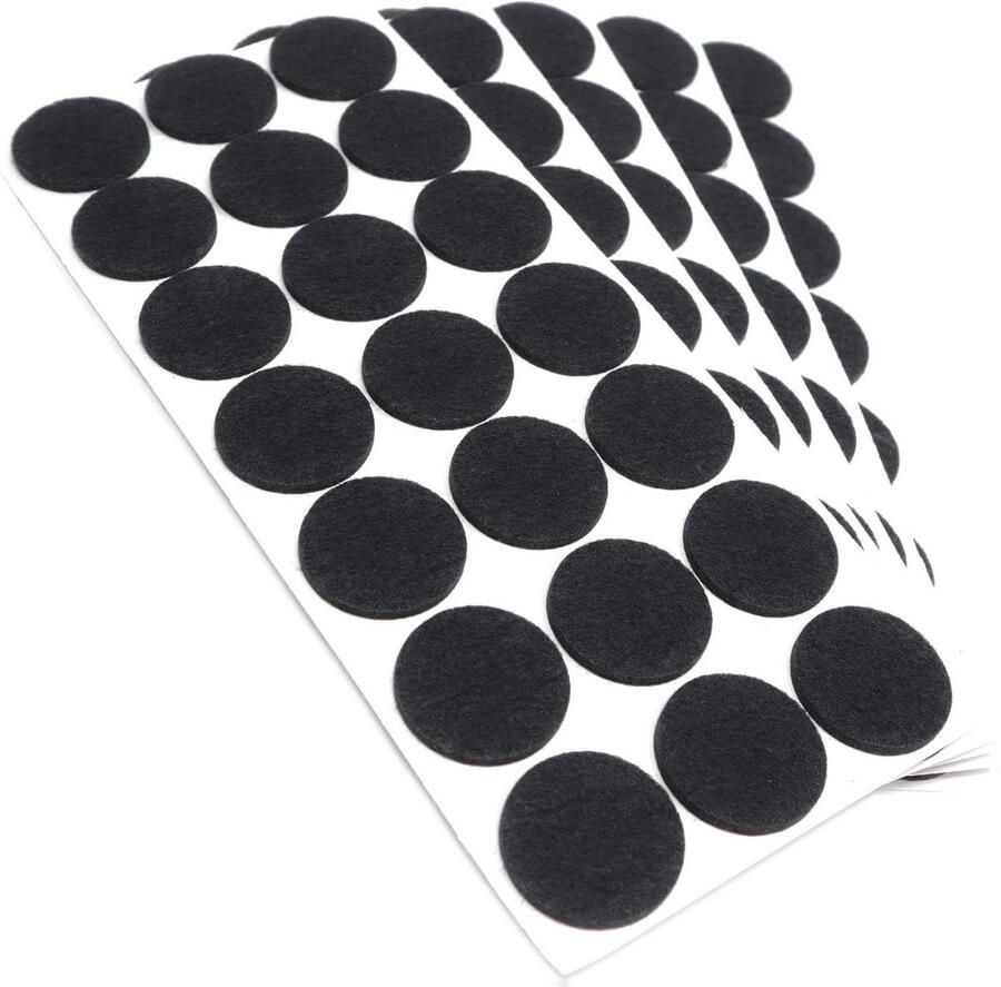 Zelfklevende Viltglijders Grijs 40 Stuks 50x50 mm Vierkant Dikte 35 mm Meubel- en vloerbescherming - Foto 2