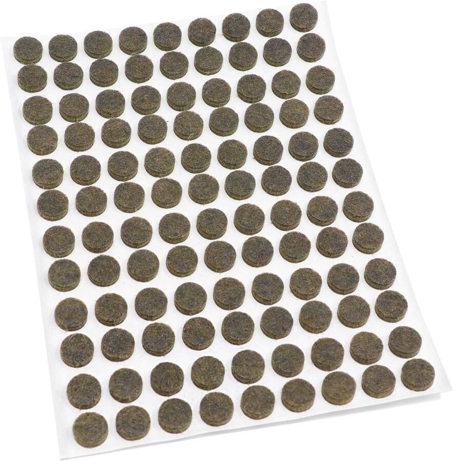 108 x Felt Glide Brown Ø 10 mm FP-35-SA-BR-10-108-1