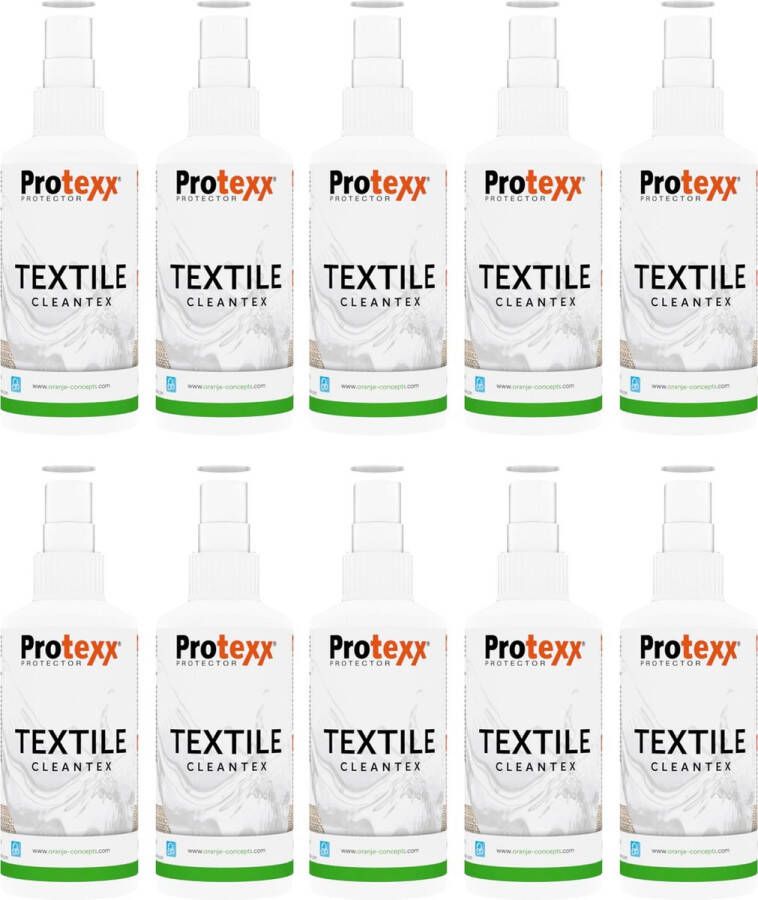 10x Protexx Textile Cleantex 100ml (1000ml)