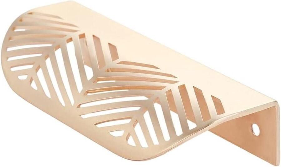 117mm* 44mm Bladvormige Deur Pull Handvat voor Keuken Kast Decoratieve Meubelknoppen