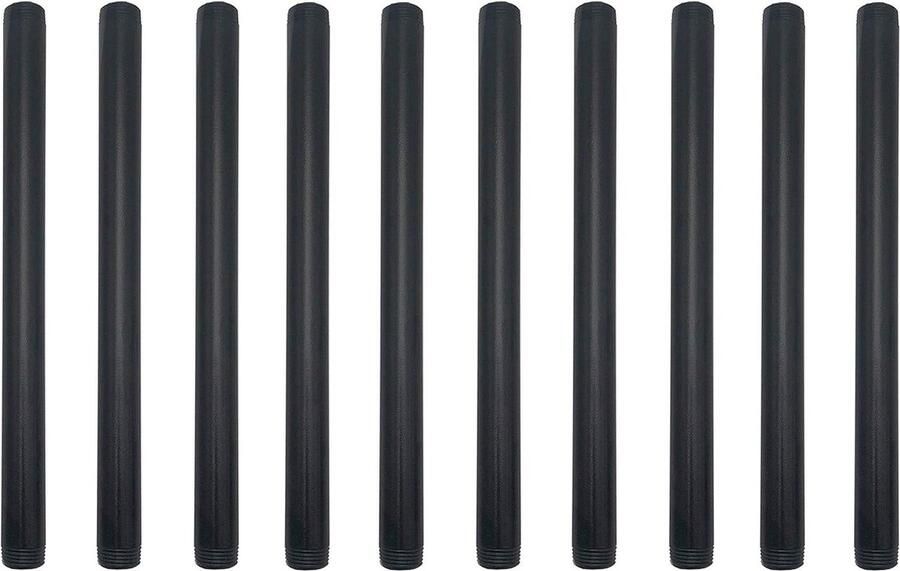 1 2 Inch Tempergegoten Buisschroefdraad voor DIY Kledingstang Industrieel Loft-design kledingkast