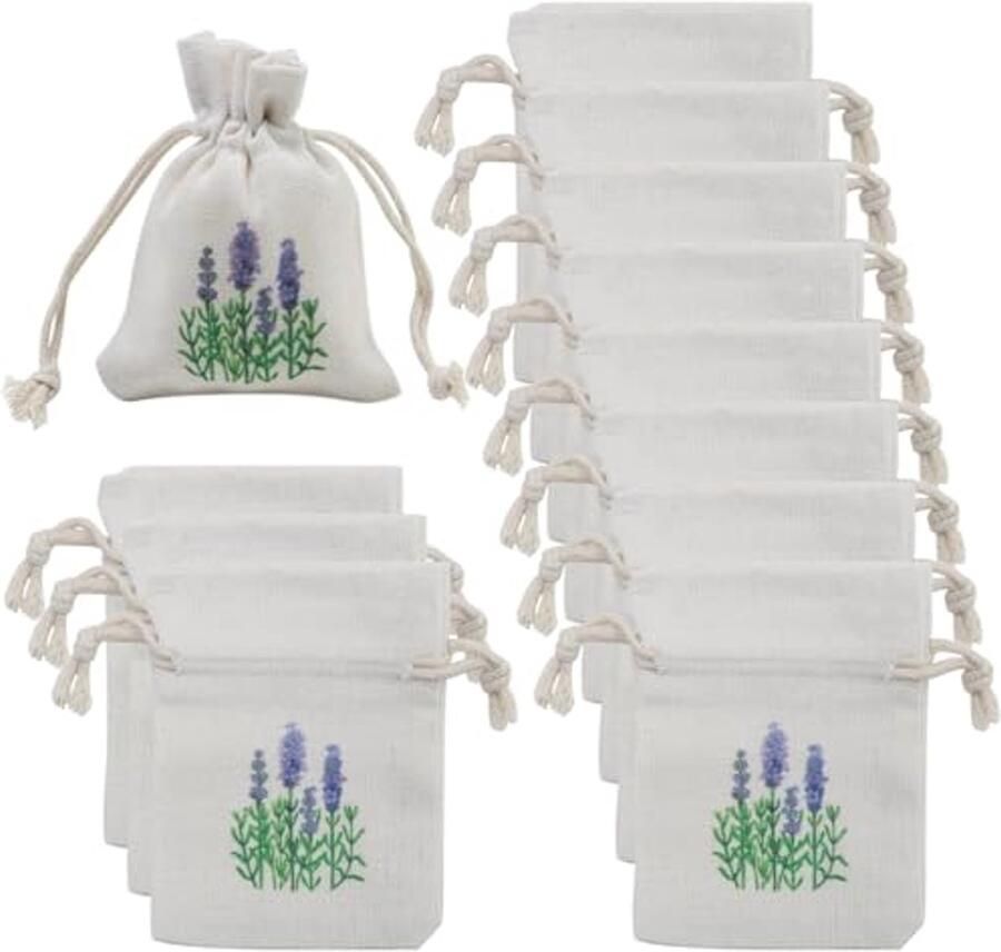 12 stuks lavendelzakjes voor kledingkast en geurverspreiding