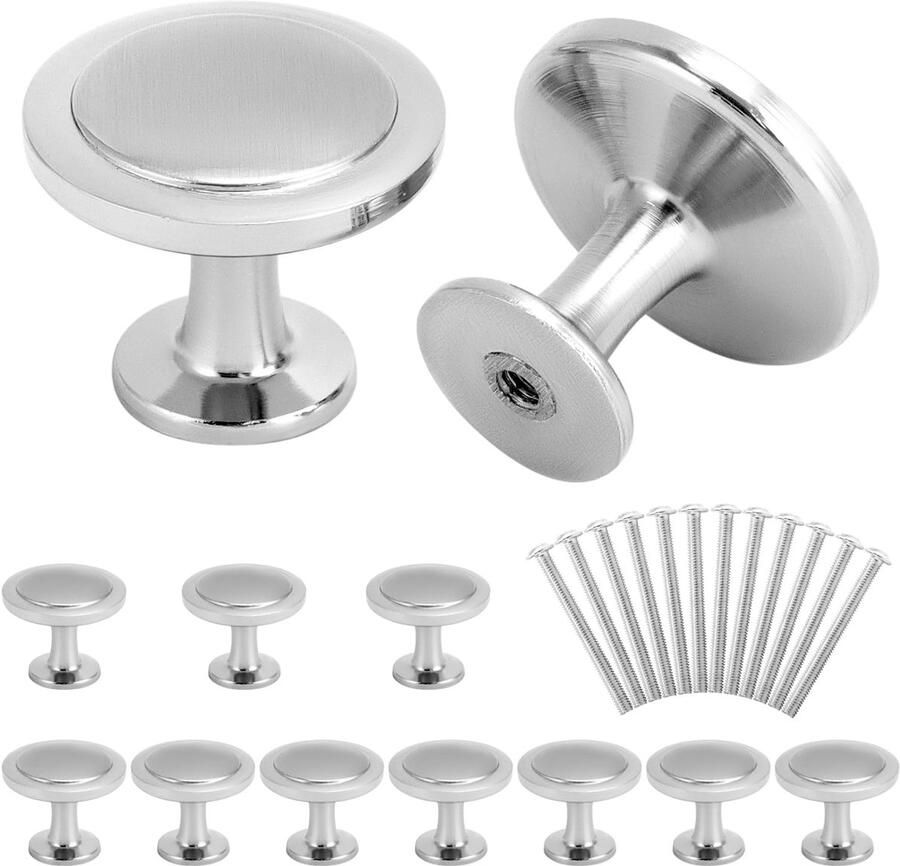 12 Stuks Meubelknoppen Kastknoppen Ladeknoppen Deurknoppen voor Dressoirs