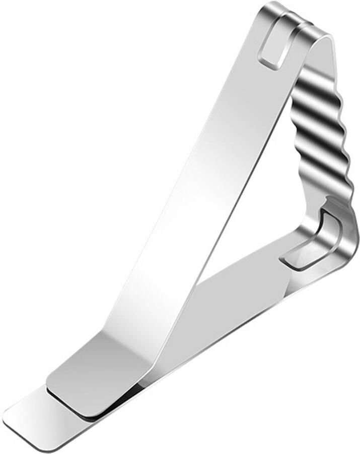 12 stuks roestvrijstalen tafelkleedklemmen voor buitenpicknicks Metalen tafelkleedbevestigingsklemmen Winddichte vaste tafelklemmen Geschikt voor thuis feest picknick restaurant bruiloft buffet tafelkleedklemmen