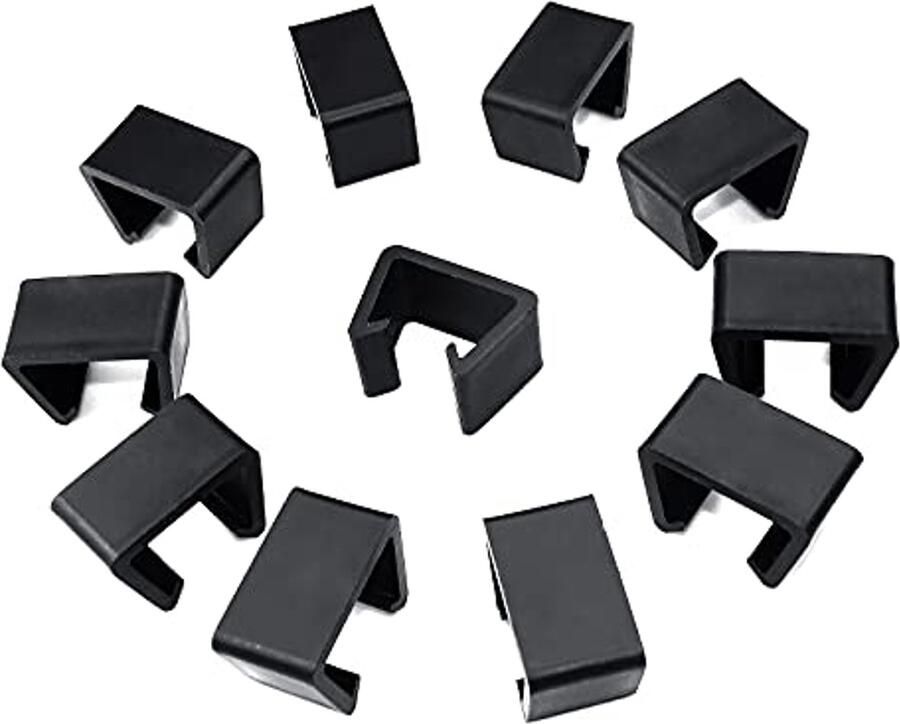 12 Stuks Rotan Meubel Bevestigingsclips voor Buitenstoelen