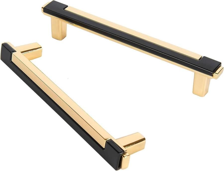 Keukenkast handgrepen Zwart 96mm 6 stuks Moderne Keukengrepen Deur handgrepen slaapkamer Cabinet Handvat Keukenaccessoires