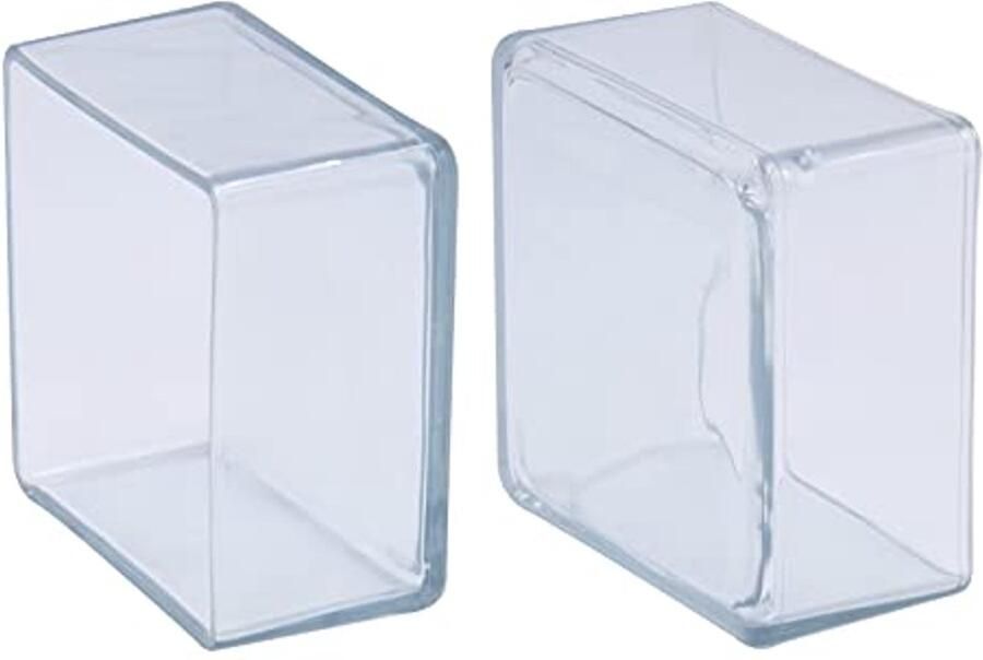 12PCS Meubeldoppen PVC Voor Stoel- en Tafelpootbeschermers Transparant 60 x 60mm