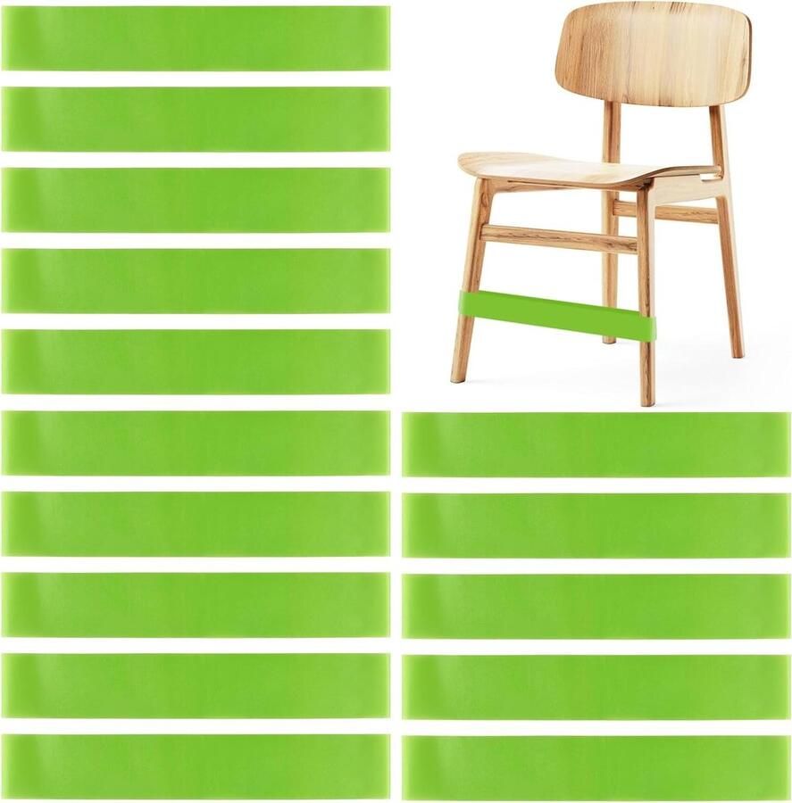 15-pack stoelbanden voor kinderen met fidgety feet groen flexibele zitplaatsen voor klaslokaal elementaire stoelen