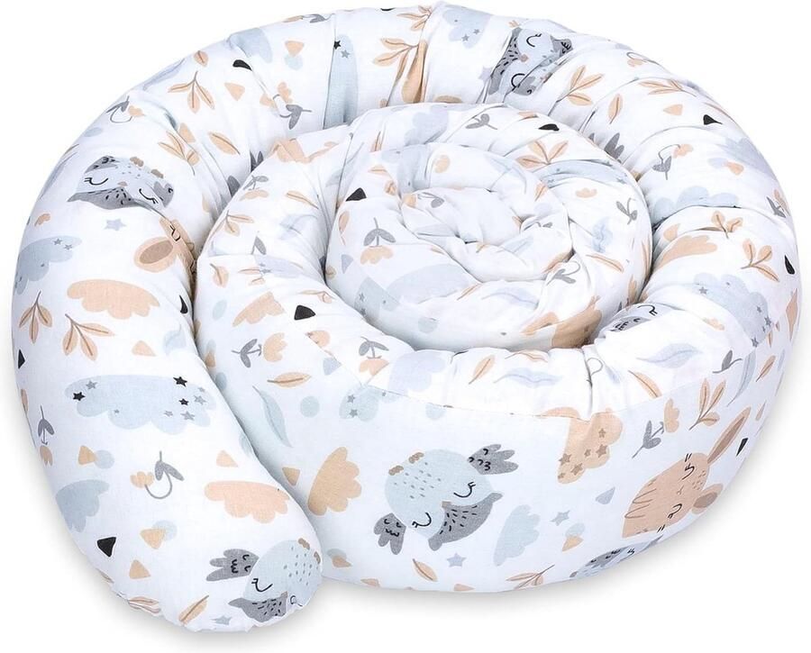 150 cm Katoenen Zijslaper Slang Lichaam Kussen Lang Bed Rol Slaapkussen Nek Roll Uilen zijslaapkussen volwassenen