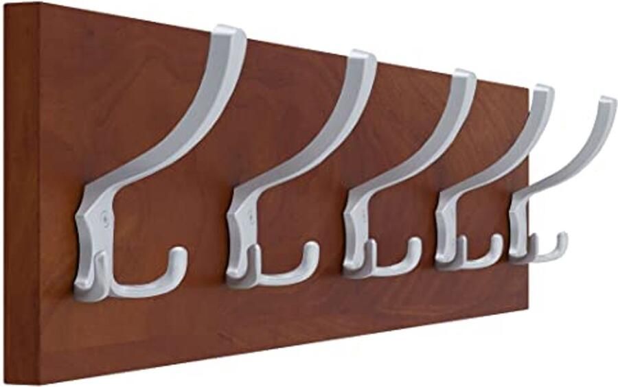 15x60 Wandgarderobe met Kledingstang in Aluminium Praktisch en Stijlvol