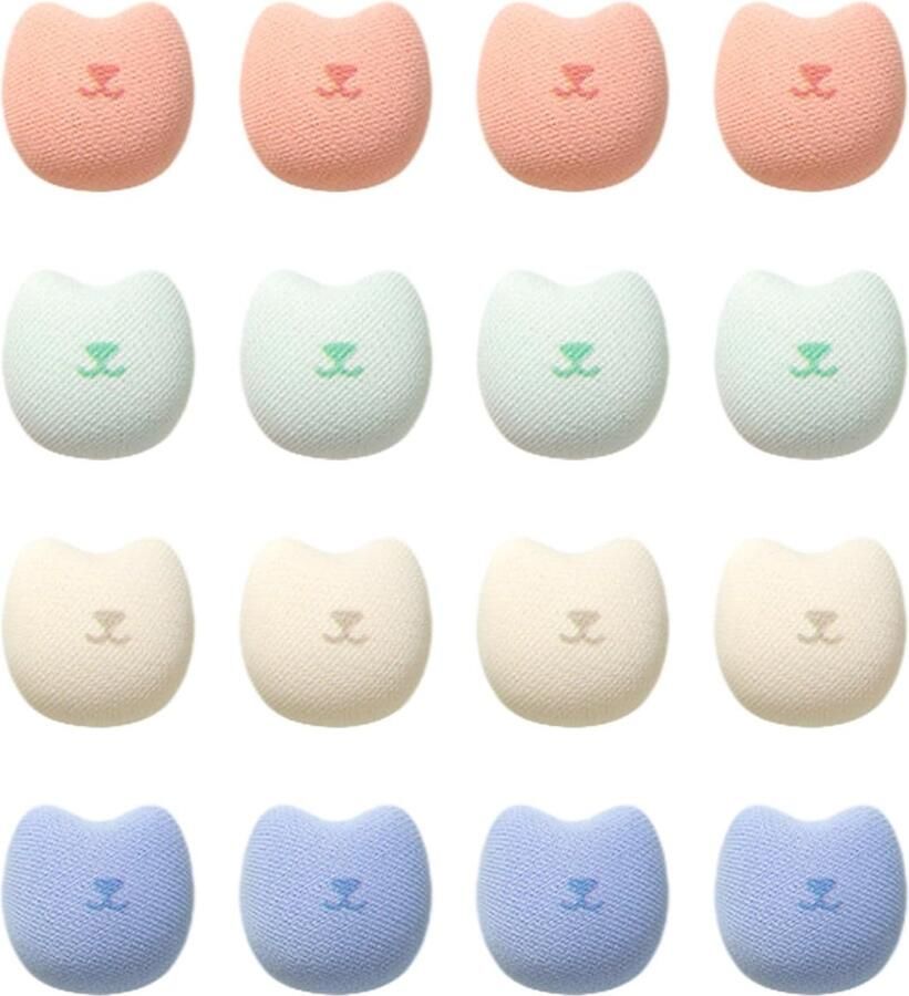 16 stks Pluche Cartoon Dekbedhouder Dekbedclips Trooster Grijper Dekbedovertrek Clips Laken Dekbedhouder Anti-Run Antislip Klem Bedclip Dekbedovertrekclips Quiltbevestigingsclips (C)