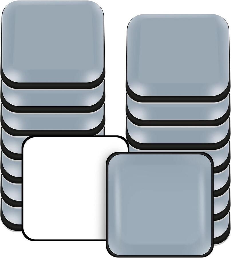 16 Stuks Stoelsokken Meubelbeschermers Vloerbescherming Stoelpoot Beschermers Zelfklevende meubelpoten Anti-kras Meubelonderzetters Blauw