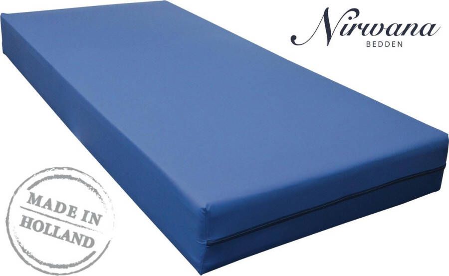 Nirwana Bedden 160x200 Zorgmatras Incontinentie waterdichte Koudschuim matras c.a 17 cm