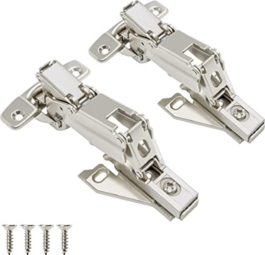 165 Graden Gezichtsframe Volledige Overlay Clip-On Scharnieren voor Keukenkasten