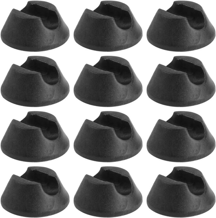 16pcs Hairpin Leg Protector Feet Furniture Coffee Table Chair Desk Leg Rubber Caps Floor Covers Silicone Protective Tip