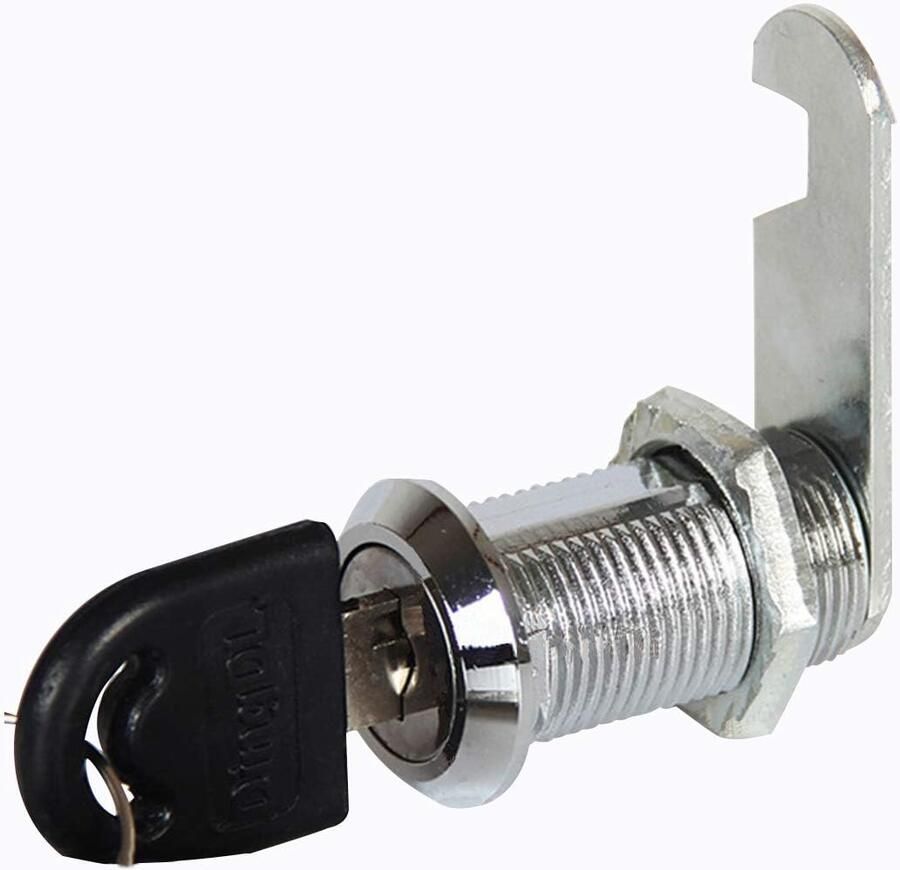 1Pcs 30mm Security Cam Lock Cabinet Drawer Security Mailbox Locks with 2 Keys for Cabinet Drawer Wardrobe Mailbox and Tool Box Different Key