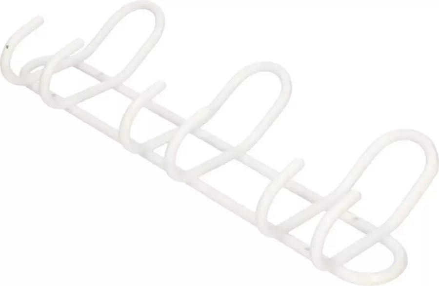 1x Luxe kapstokken jashaken met 3x dubbele haak hoogwaardig aluminium 14 5 x 40 cm witte wandkapstokken garderobe haakjes deurkapstokken