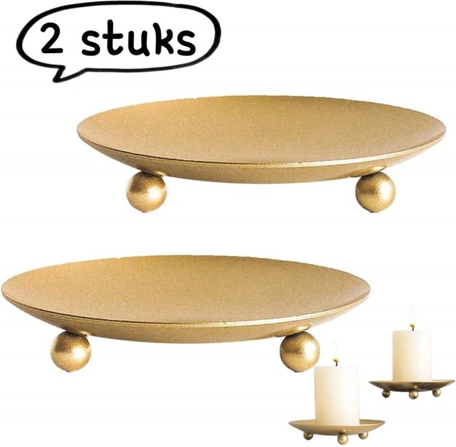 2-delige kaarsenhouder oude ijzeren kaarsenhouder romantische kaarslicht eettafel huisdecoratie ornamenten goud