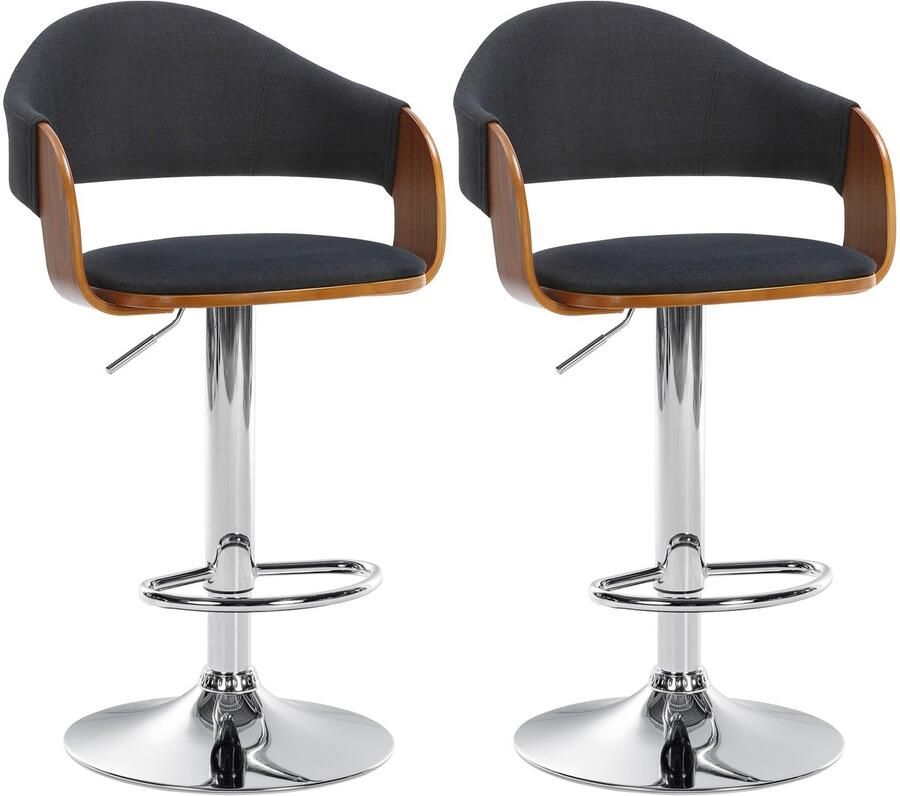 2-delige Set Barkrukken Krukken In Hoogte Verstelbaar Ontwerp voor Comfort en Bescherming