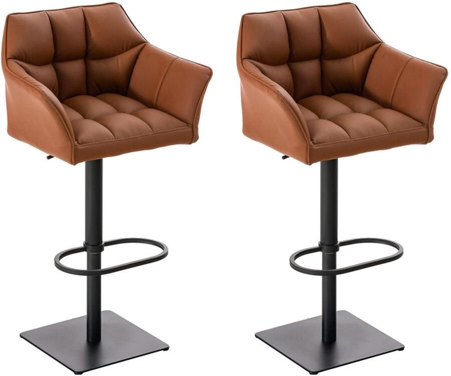 2-delige Set Barkrukken Modieuze Krukken In Hoogte Verstelbaar voor Ultiem Zitcomfort