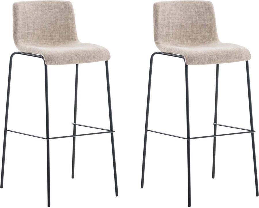 2-delige Set Barkrukken Nauwe Krukken Ergonomisch Ontwerp voor Comfortabele Zithouding