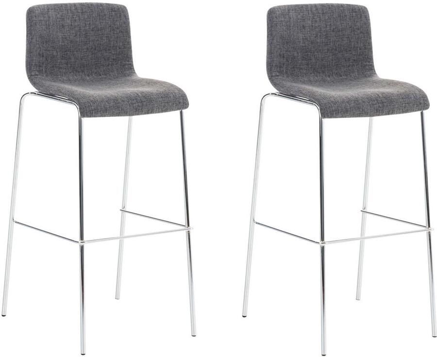 2-delige Set Barkrukken Nauwe Krukken Ergonomisch Ontwerp voor Comfortabele Zithouding