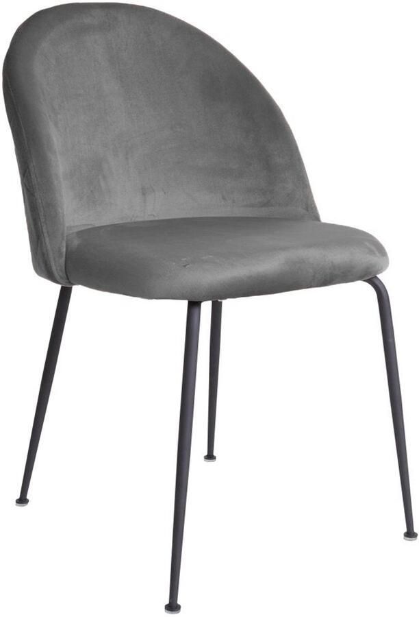 2 -delige set geneve eetkamerstoel fluweelstoelen moderne stoelen comfortabele zitplaatsen 51 cm x 56 cm x 76 cm