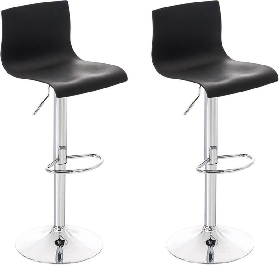 2-delige set In hoogte verstelbare barkrukken Barstoelen Ergonomische zithouding