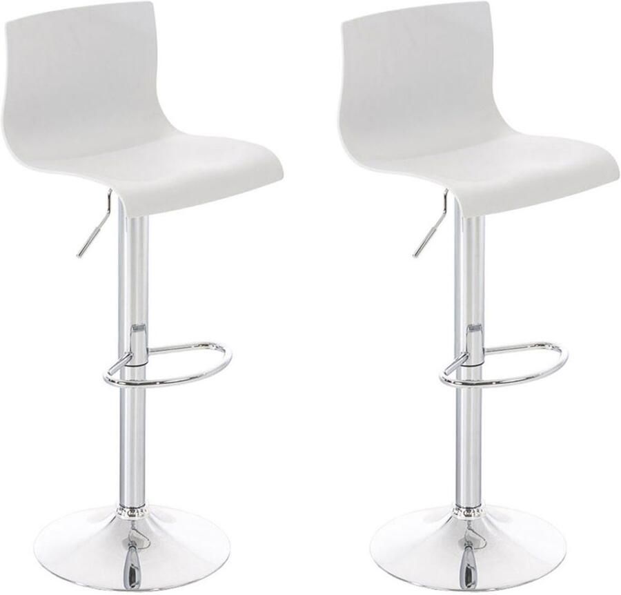 2-delige set In hoogte verstelbare barkrukken Barstoelen Ergonomische zithouding