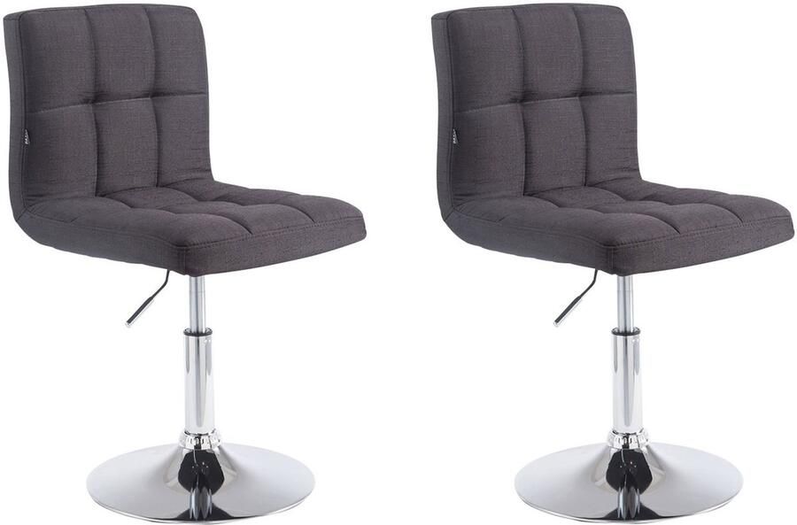 2-delige Set Lounger Stoelen Barkrukken Verstelbaar Comfort